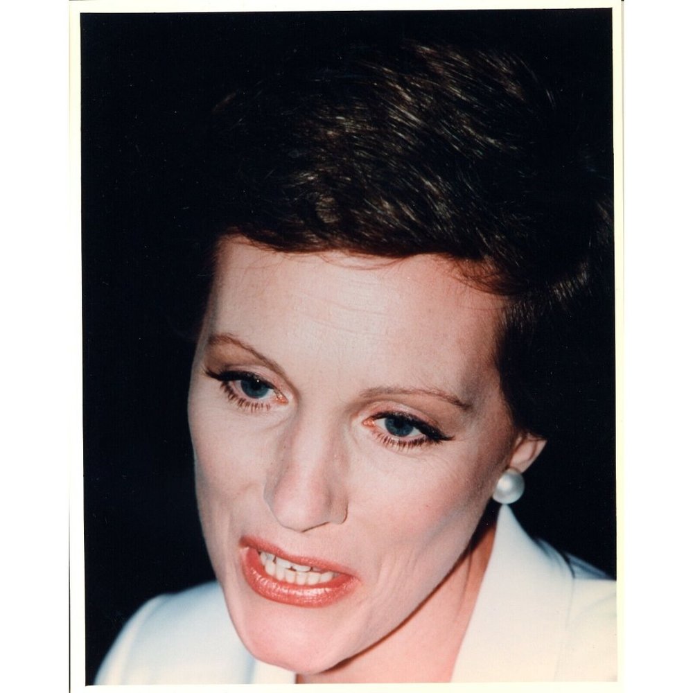 Julie Andrews Photograph Candid Photo Movie Circa 1980 Actress 8 x 10 Color